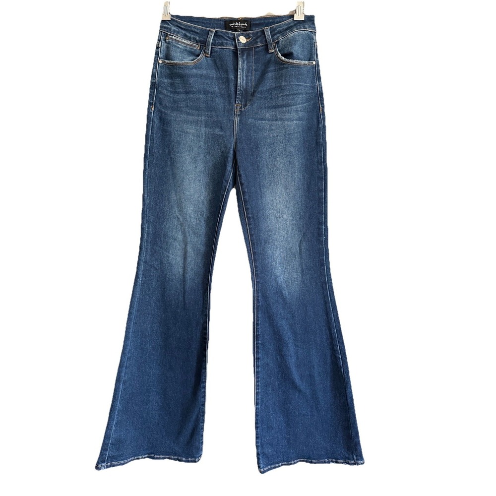 Social Threads‎ Risen Jeans Flare Women's Size  7/28  (0232)